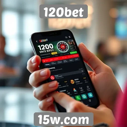 Revisão das funcionalidades móveis do site 120bet