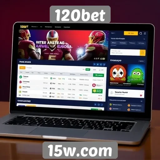 Avaliação da interface do usuário do site 120bet